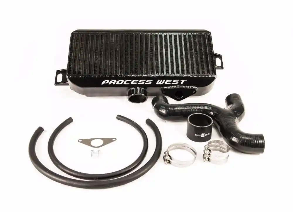 Process West Top Mount Intercooler Kit Black 2008-2021 STI Sale