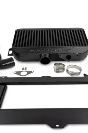 Process West Top Mount Intercooler Black 2004-2008 Forester XT w/ Stock Hood Scoop Holiday Sale