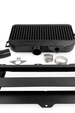 Reduced Price Process West Top Mount Intercooler Black 2004-2008 Forester XT w/ JDM Hood Scoop