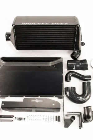 Process West Verticooler Black 2009-2013 Forester XT Free Shipping