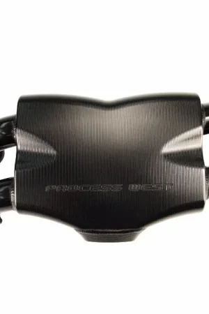 Authentic Process West Intake Manifold Track Version Reverse Rotation Black 2002-2005 WRX