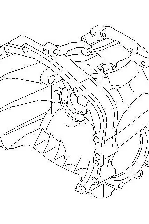Subaru OEM Transmission Bell Housing 2015-2021 / 2008-2021 STI Premium