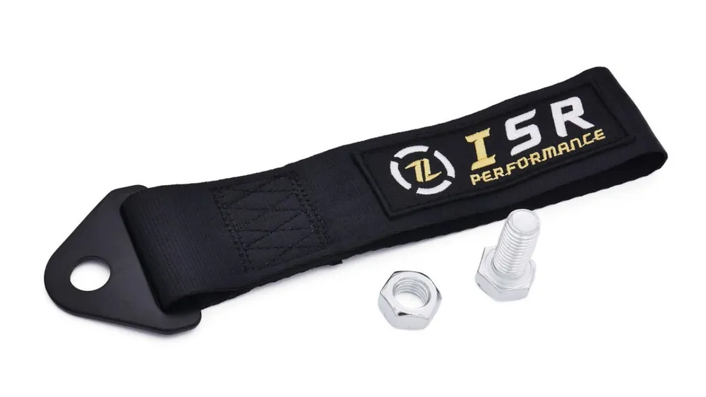 ISR Performance Racing Tow Strap Black Cheap
