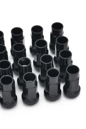 Next Day Delivery ISR Performance 50mm Steel Open Ended Lug Nuts Black 12X1.25 Most Subaru Models