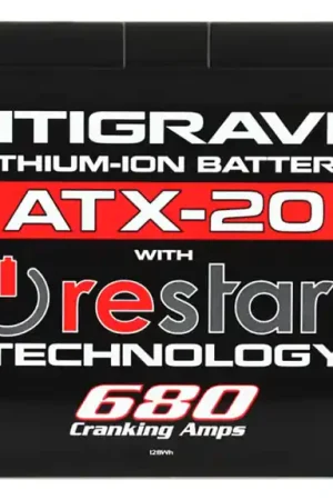 Direct From Factory Antigravity Batteries ATX20 680CCA w/ Re-Start Technology Lithium Ion Car Battery