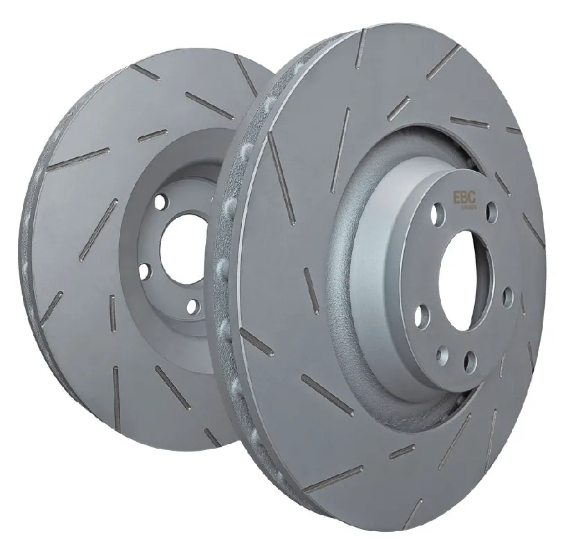 Weekend Sale EBC Ultimax Slotted Front Rotor Pair 2022-2024 WRX / 2020-2024 Outback / 2020-2024 Legacy