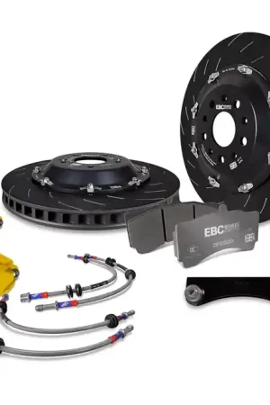 Price Drop EBC Apollo 6 Piston Front Big Brake Kit Yellow 2002-2014 WRX / 2004-2021 STI / 1993-2007 Impreza