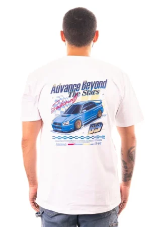 Subimods Official "Days of Rumble" Short Sleeve Shirt White Limited Edition