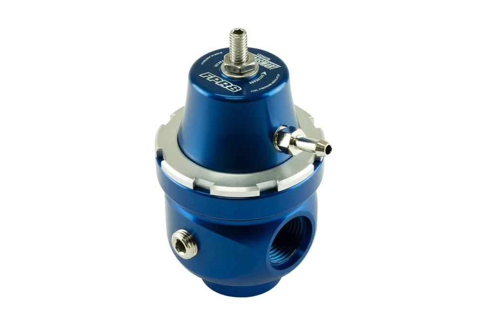 Hassle-Free Returns Turbosmart FPR8 Fuel Pressure Regulator Blue -8AN