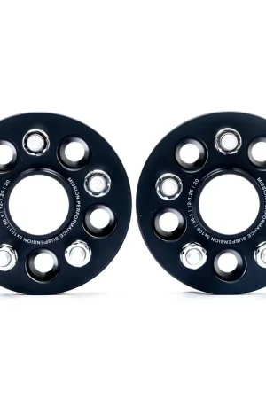 Must Have Mission ProFit Wheel Spacer Pair 20mm 5x100 Anodized Black