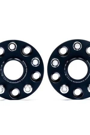 Mission ProFit Wheel Spacer Pair 20mm 5x114.3 Anodized Black Viral