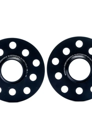 Luxury Mission SlimFit Slip On Wheel Spacer Pair 10mm 5x100 / 5x114.3 Anodized Black