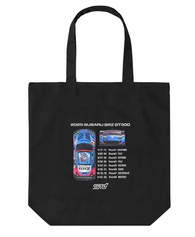 Subaru JDM S-GT Tote Bag Black 2025 Limited Edition