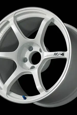 Viral Advan RG-4 Racing Metallic White 18x9 5x114.3 35mm Offset