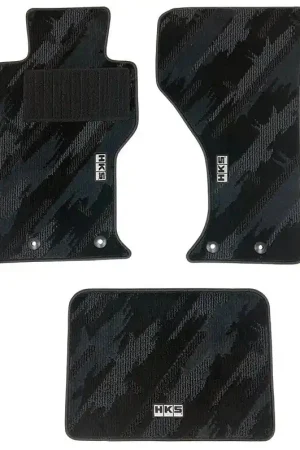 Affordable HKS Tufted Series Monotone Oil Color Floor Mat Set (LHD) 2016-2025 Miata