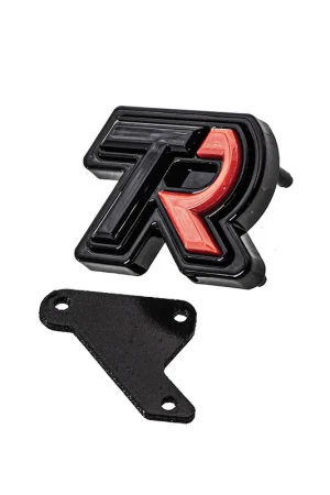 In Demand SMY TR Tuner Ready Front Badge Black / Red 2022-2025 WRX