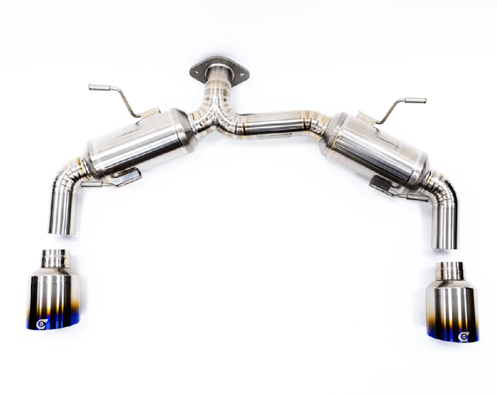 Compressive Tuning Zenkai Ti-S Titanium Muffled Axle Back Exhaust 2022-2024 BRZ / 2022-2024 GR86 Fast Shipping