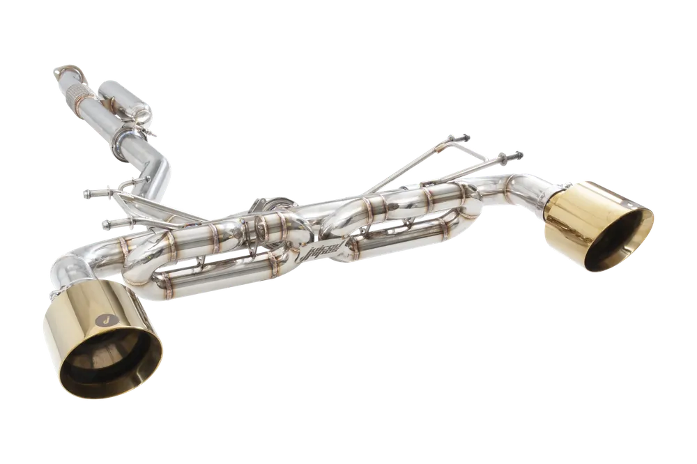 Juiced Pipes 3" Cat Back Exhaust Gold Tips 2013-2025 BRZ / 2022-2025 GR86 / 2012-2016 FRS / 2017-2021 GT86 Popular