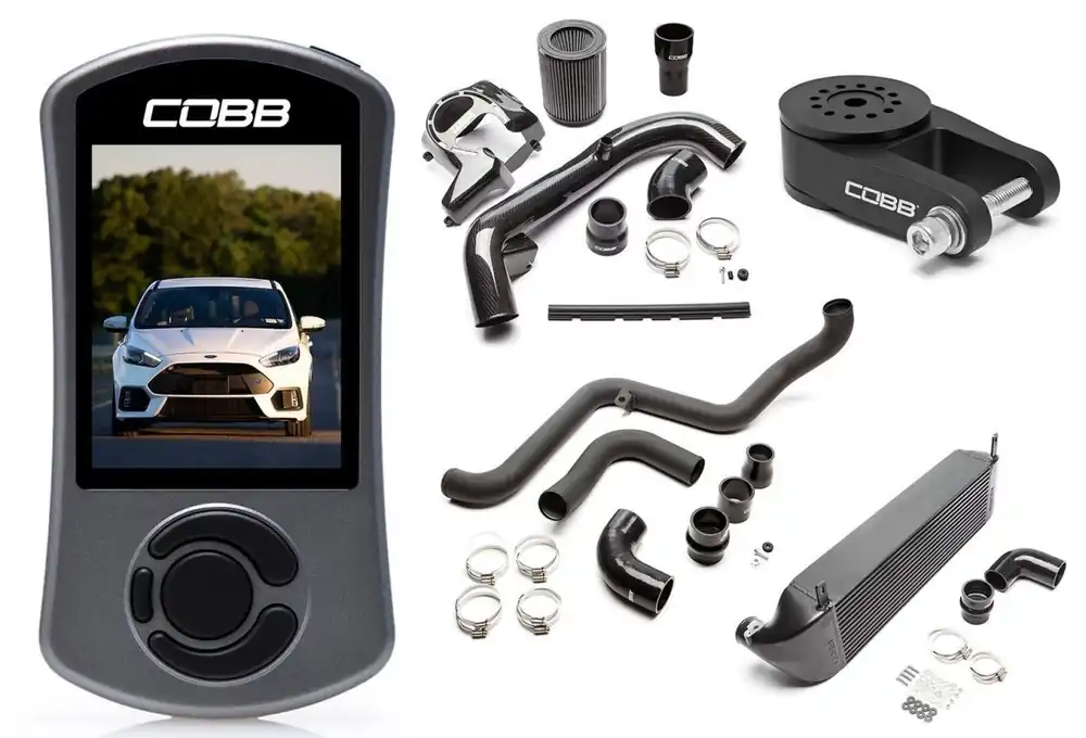 COBB Stage 2 Power Package Black 2016-2018 Ford Focus RS In Demand