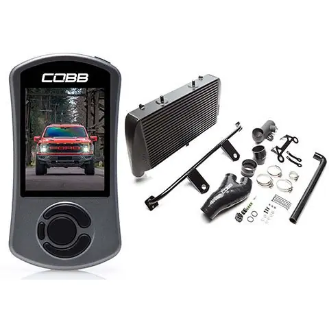 In Demand COBB Stage 2 Power Package Black w/ FMIC (No Intake) 2021-2022 Ford F-150 Raptor