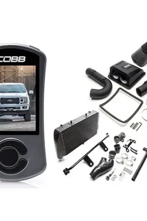 COBB Ford Stage 2 Power Package Black (No Intake) 2018-2020 Ford F-150 Ecoboost 2.7T Reduced Price