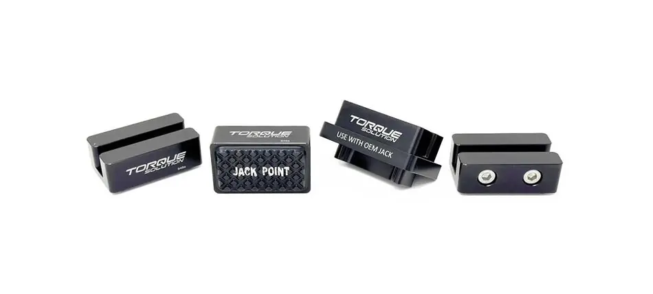 Torque Solution Pinch Weld Saver Jack Pads Black Most Subaru Models Order Now