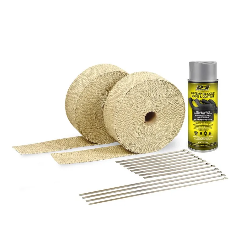 DEI Automotive Exhaust and Header Glass Fiber Wrap Kit Cheap