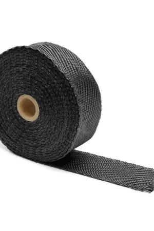 Genuine DEI Black Titanium Exhaust Wrap 2 Inches Wide X 25 Feet Long
