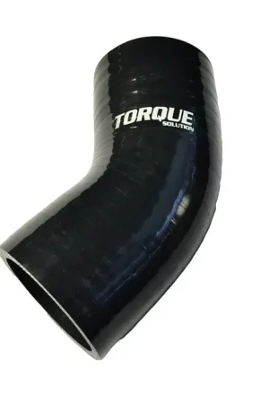 Low Price Torque Solution Silicone Elbow Black 45 Degree 4.0 Inch