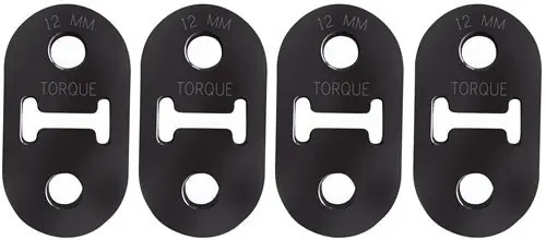 Torque Solution 12MM Black Exhaust Hanger Long (Set of 4) 2008-2021 WRX / 2008-2021 STI / 2005-2009 LGT / 2013-2021 BRZ Order Now