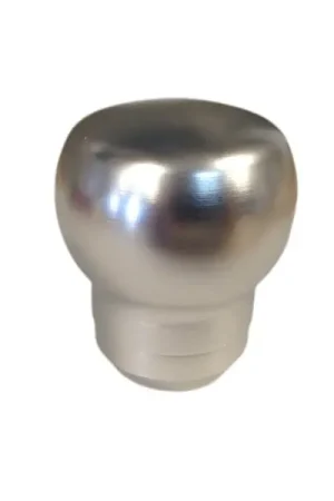 Torque Solution Fat Head Shift Knob Silver M10x1.25 Must Have