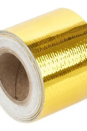 Worldwide Shipping Torque Solution Gold Reflective Heat Tape 2.0 Inch X 30 Feet