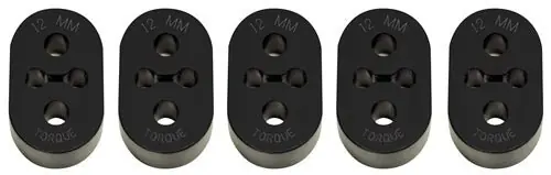 Torque Solution 12MM Exhaust Hanger (Set of 5) 2008-2024 WRX / 2008-2021 STI / 2005-2009 LGT / 2013-2021 BRZ Bulk Order