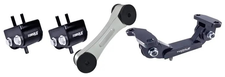 Torque Solution Mount Package w/ Pitch Stop Silver 2002-2014 WRX / 2004-2021 STI Popular