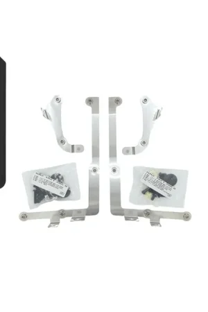 GrimmSpeed Mudflaps Black Urethane w/ White Lettering 2015-2021 WRX / 2015-2021 STI Flash Sale