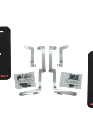 GrimmSpeed Mudflaps Black Urethane w/ Red Lettering 2022-2025 WRX Trusted Brand