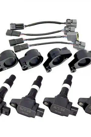 Torque Solution R35 GTR Coil On Plug Ignition Kit w/ Coil Packs 2002-2014 WRX / 2004-2021 STI / 2004-2013 Forester XT / 2005-2009 Outback XT / 2005-2009 Legacy GT Crafted