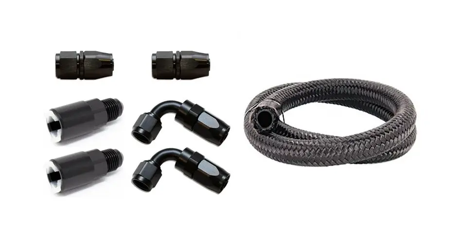 Fan Favorite Torque Solution -6AN Flex Fuel Add-On Kit 2002-2014 WRX / 2007-2021 STI / 2007-2012 Legacy GT / 2006-2013 Forester XT