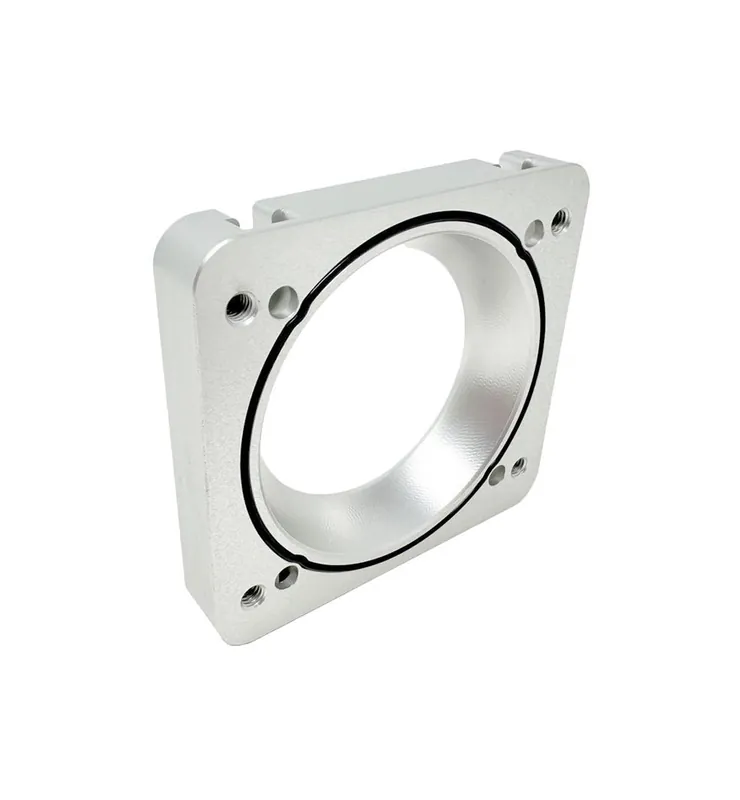 Shop Now Torque Solution Big Bore 76mm Throttle Body Adapter Standard Bore Intake Manifolds Silver 2004-2021 STI / 2006-2014 WRX / 2004-2008 Forester XT