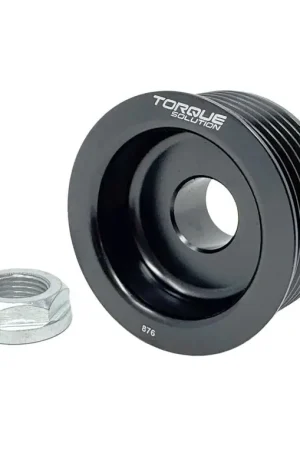Budget Torque Solution Lightweight Alternator Pulley 2015-2025 WRX / 2014-2018 Forester XT / 2019-2025 Ascent / 2021-2025 Legacy / 2021-2025 Outback