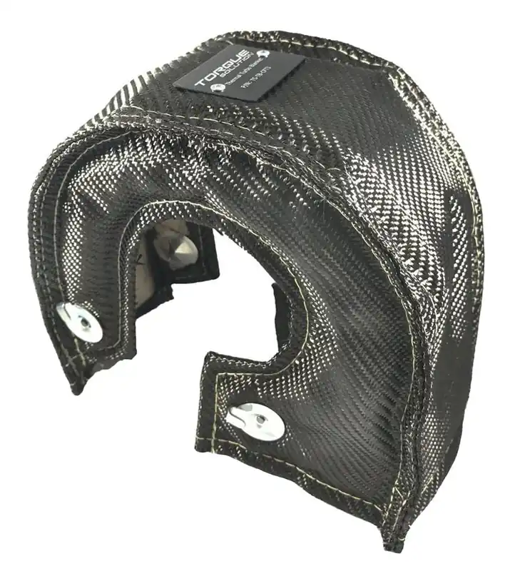Torque Solution Thermal Turbo Blanket Carbon Fiber For Use w/ T6 Framed Turbos Affordable