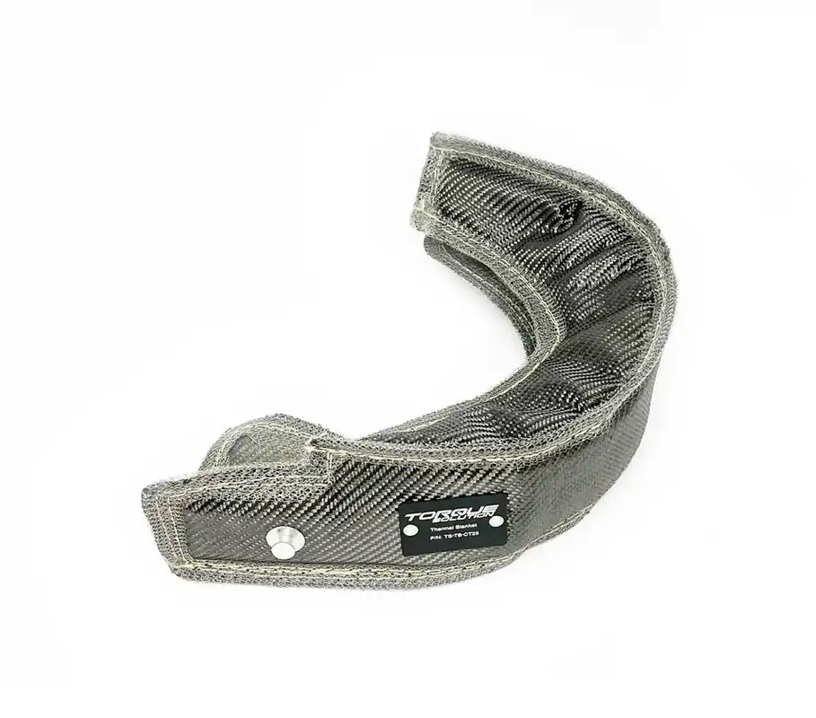 Mega Sale Torque Solution Thermal Turbo Blanket Carbon Fiber For Use w/ T25 and T28 Internally Gated Turbos
