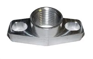 Free Delivery Torque Solution Billet Oil Drain Flange For Use w/ Garrett GT Ball Bearing Turbos
