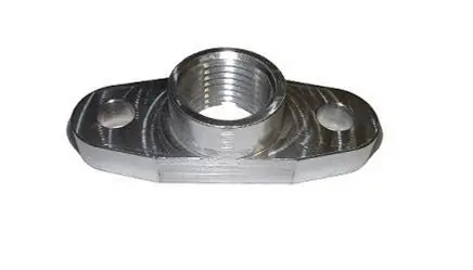 Order Now Torque Solution Billet Oil Drain Flange For Use w/ Precision and T3/T4 Turbos