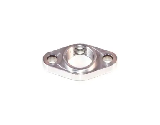 Torque Solution Billet Oil Drain Flange For Use w/ Borgwarner S400 and T6 Turbos Best Choice