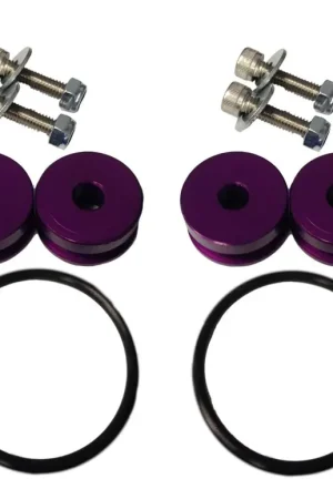 Seasonal Sale Torque Solution Billet Bumper Quick Release Kit Purple