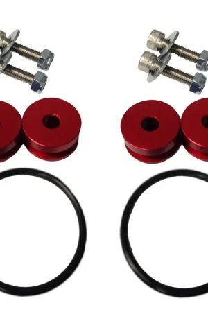 Brand New Torque Solution Billet Bumper Quick Release Kit Red
