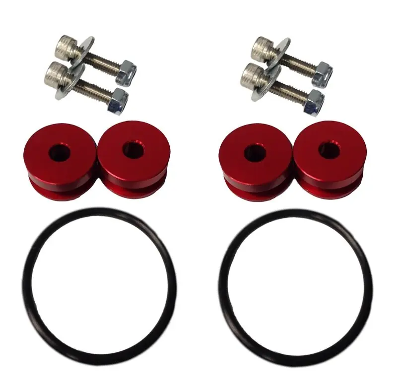 Brand New Torque Solution Billet Bumper Quick Release Kit Red