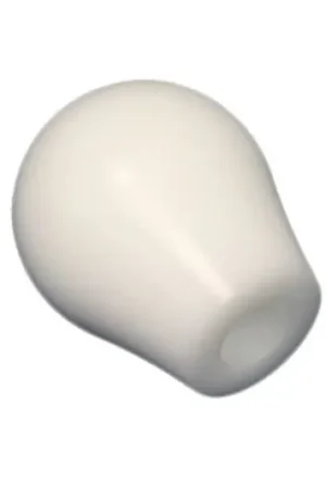 Same Day Shipping Torque Solution Delrin Tear Drop Shift Knob White M10x1.25