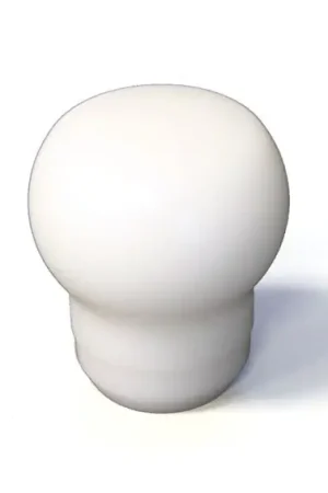 Must Have Torque Solution Fat Head Delrin Shift Knob White 6 Speed Subaru Models